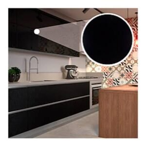 Painel MDF Preto Cristallo Duratex